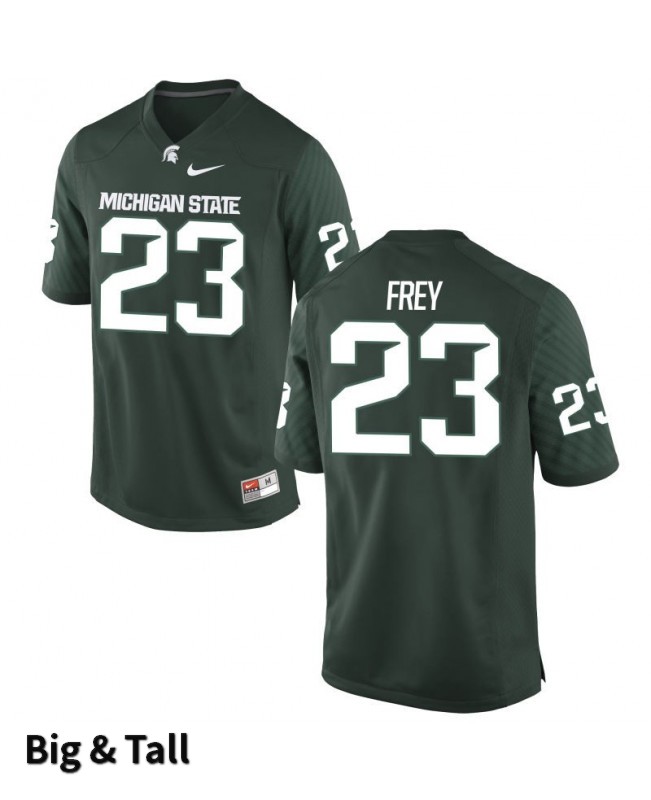 Men's Michigan State Spartans #23 Chris Frey NCAA Nike Authentic Green Big & Tall College Stitched Football Jersey RR41G44IJ